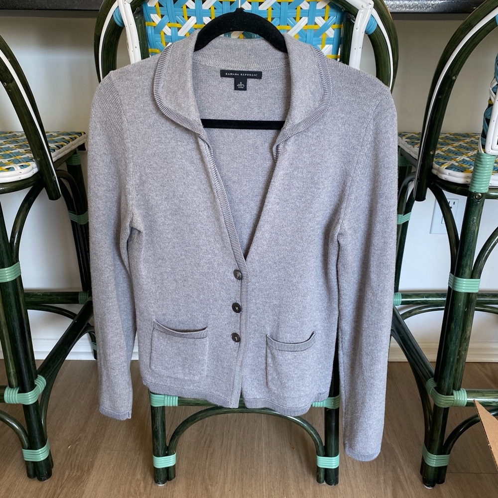 Banana Republic Collared Cardigan